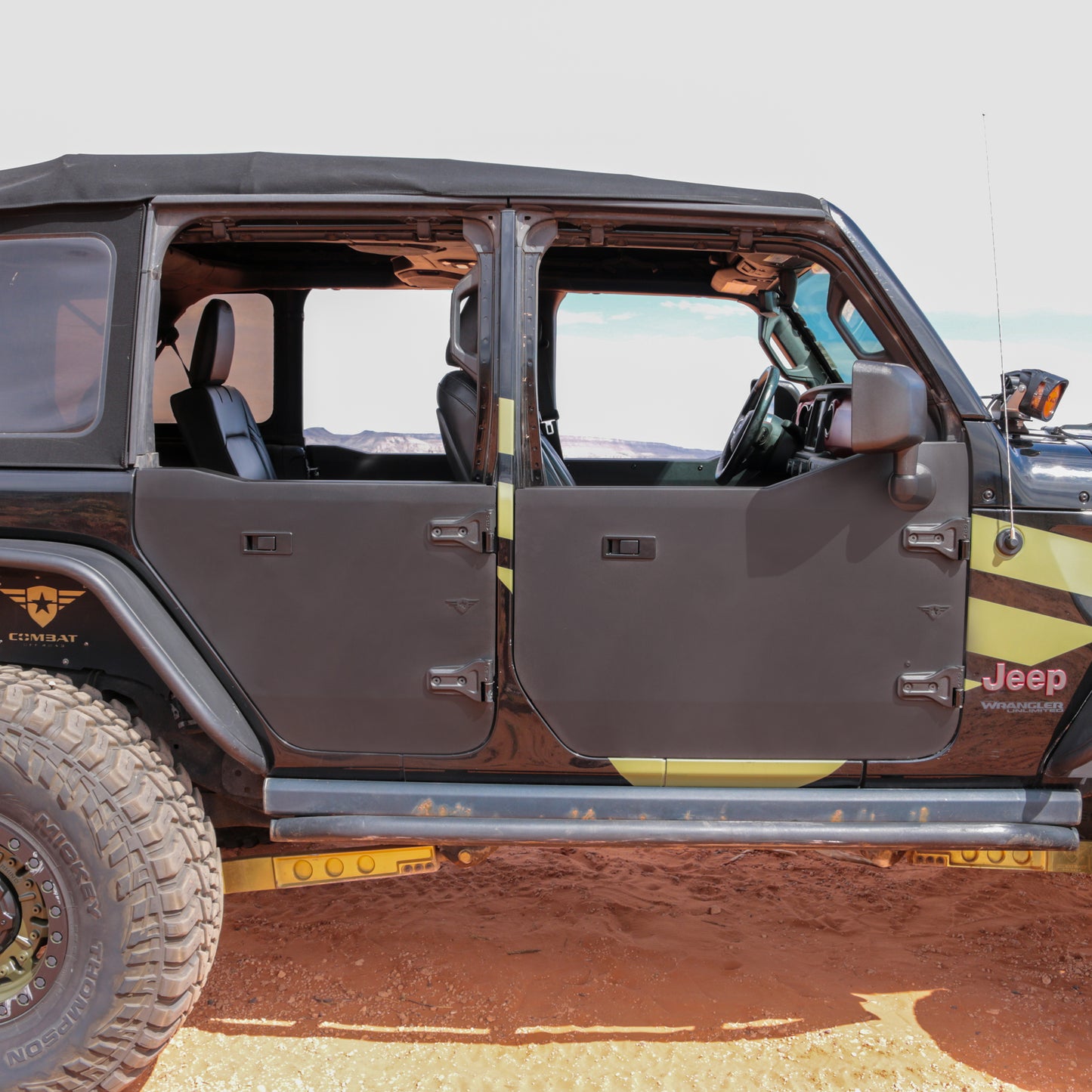 Jeep JL/JLU Full Metal Jacket Doors - Front Pair