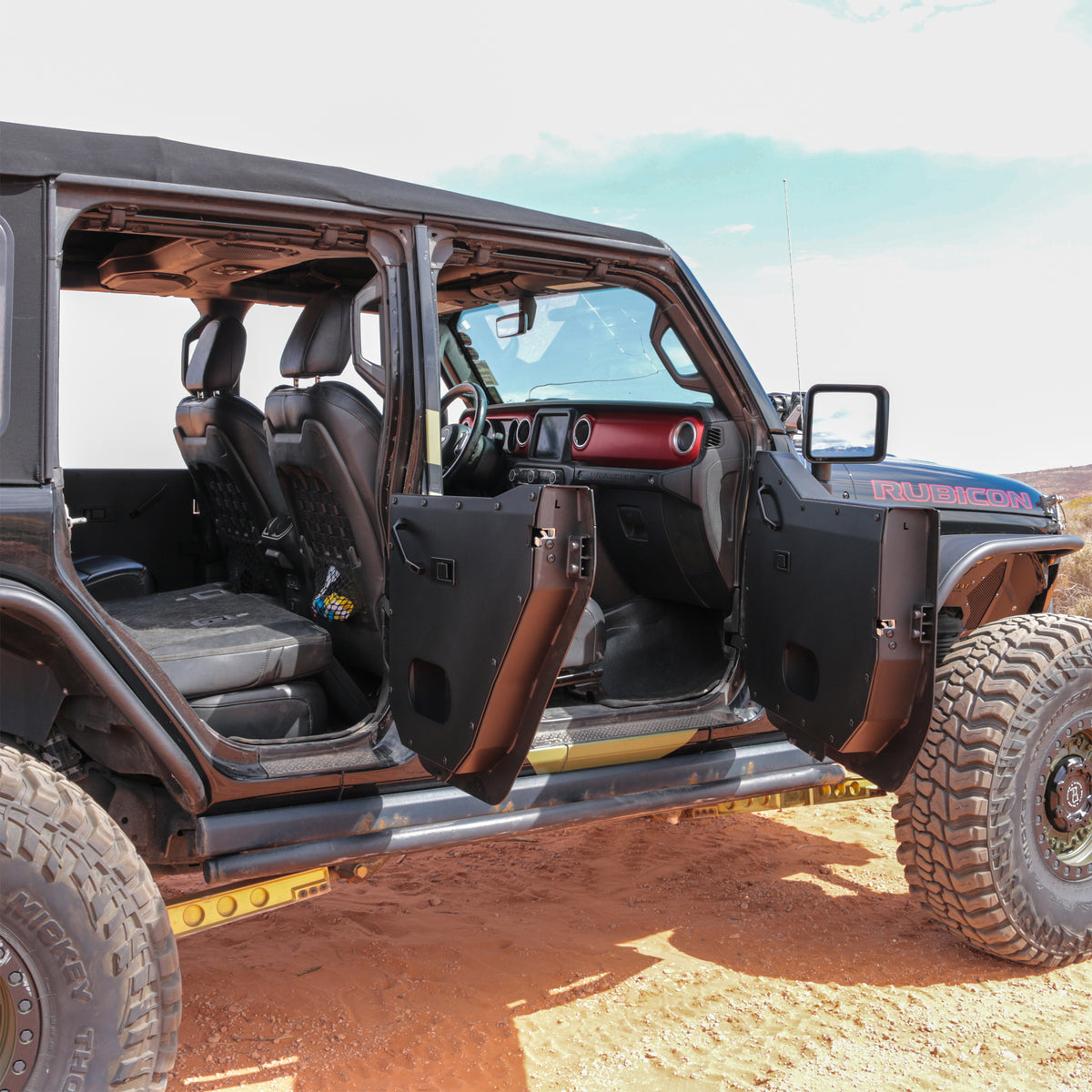 Jeep JL/JLU Full Metal Jacket Doors - Rear Pair