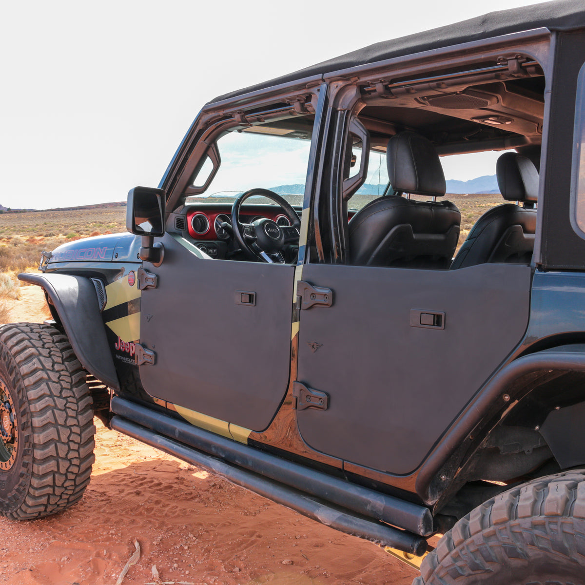 Jeep JL/JLU Full Metal Jacket Doors - Rear Pair