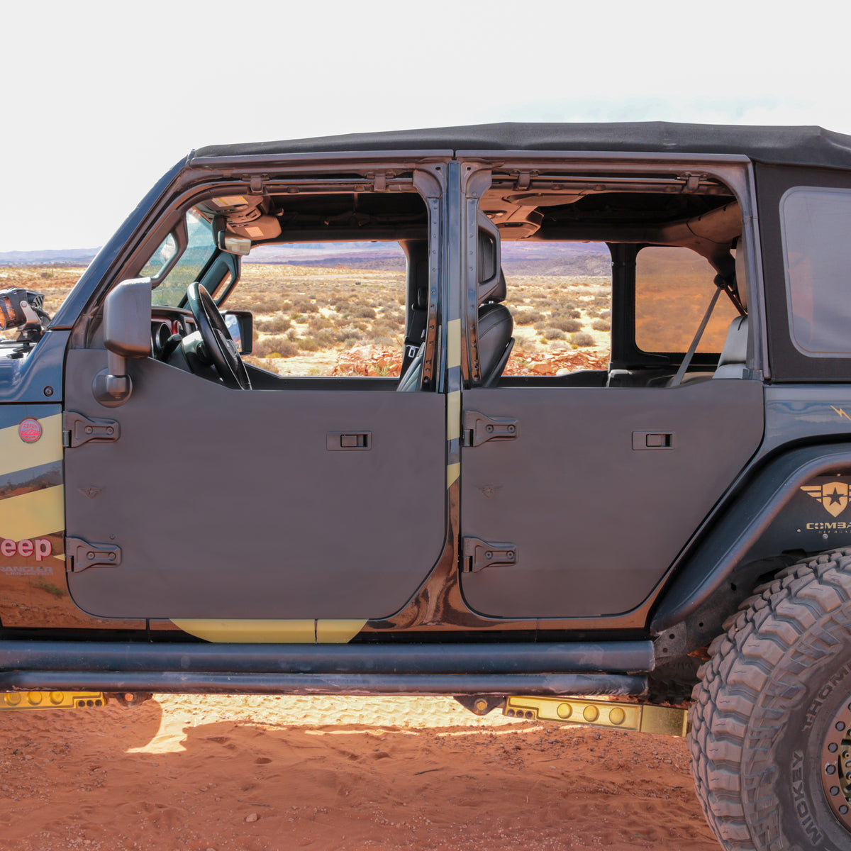 Jeep JL/JLU Full Metal Jacket Doors - Front Pair