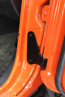 Kentrol 07-18 Jeep Wrangler JK Body Door Hinge Set 8 Pieces 4 Door - Textured Black