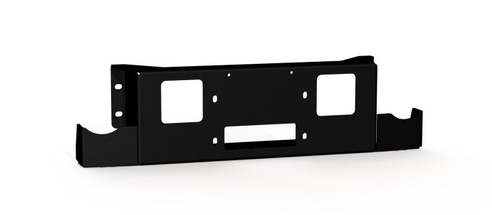 Road Armor 06-09 Dodge 2500 Vaquero Front Winch Plate - Tex Blk