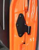 Kentrol 07-18 Jeep Wrangler JK Body Door Hinge Set 8 Pieces 4 Door - Textured Black