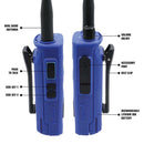 Rugged Radios Rugged R1 - Business Band Two Way Handheld Radio - Digital and Analog Blue