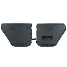 Jeep JK/JKU Full Metal Jacket Door - Raw - Rear Pair
