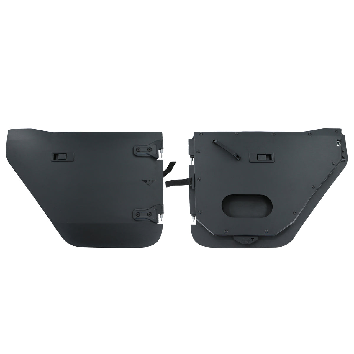Jeep JL/JLU Full Metal Jacket Doors - Rear Pair