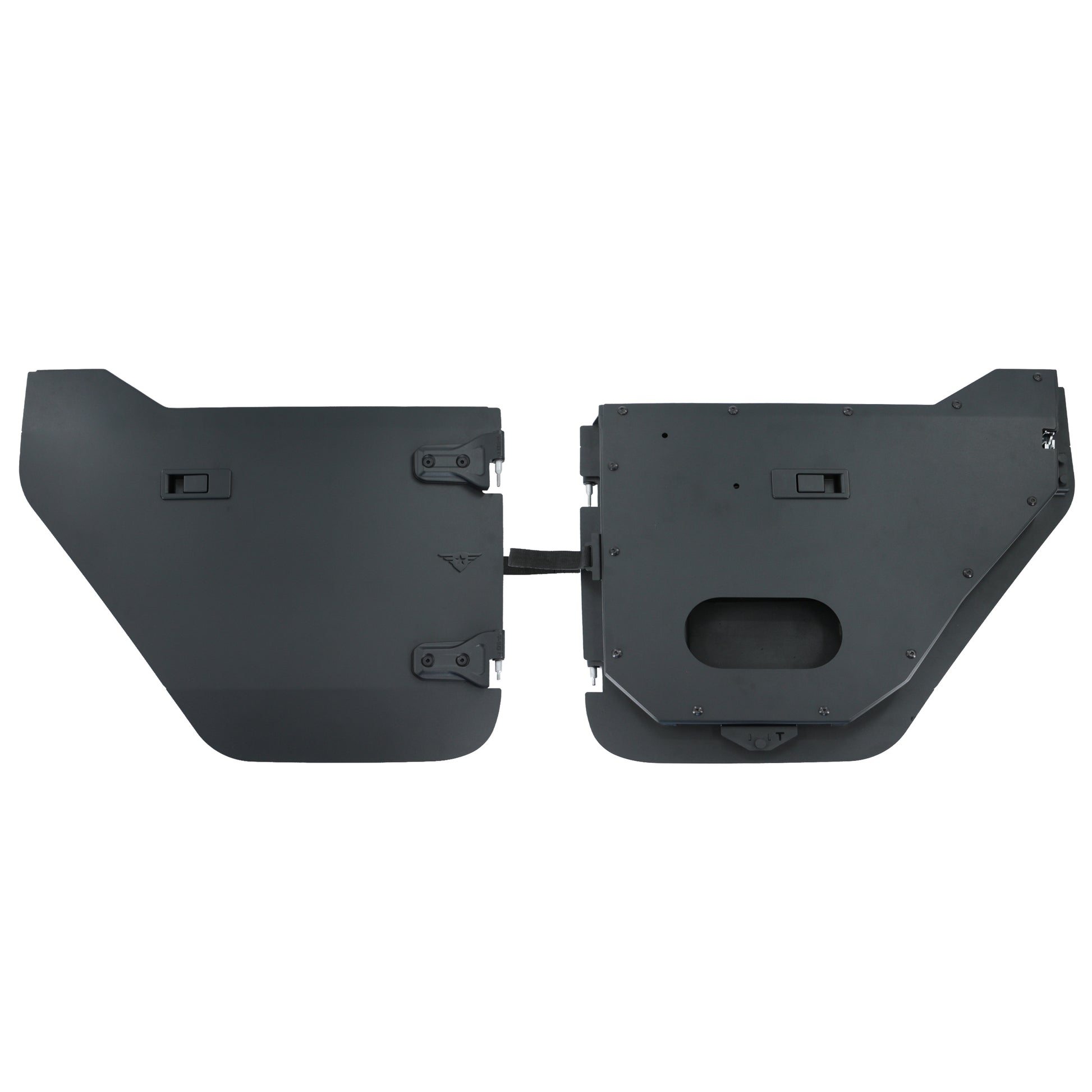 Jeep JT Gladiator Full Metal Jacket Doors - Rear Pair