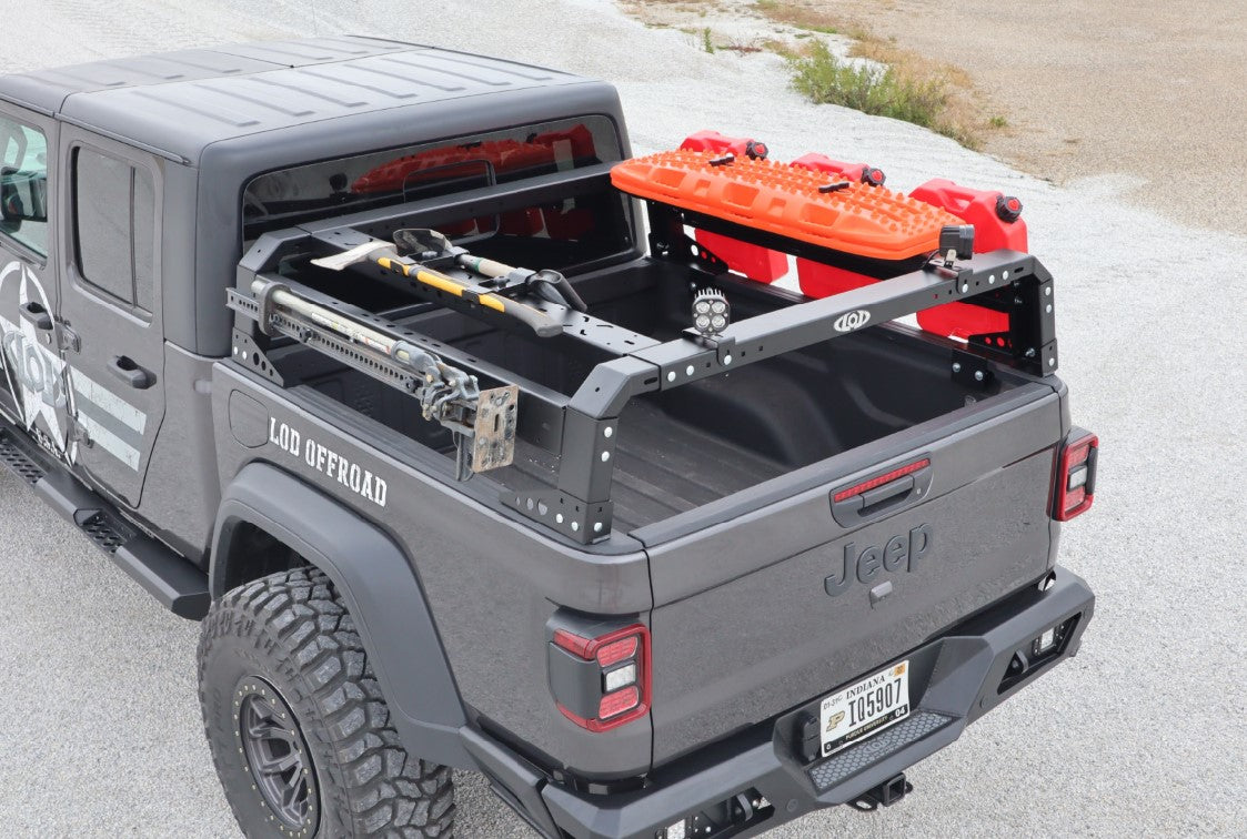 LOD OFFROAD JT Black Ops Bed Rack