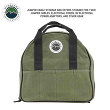 Overland Vehicle Systems Jumper Cable Bag #16 Waxed Canvas