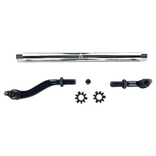 Apex Chassis Heavy Duty 2.5 Ton Flipped Drag Link Assembly in Polished Aluminum Fits: 19-22 Jeep Gladiator JT 18-22 Jeep Wrangler JL. Note: This FLIP kit fits Dana 44 & Dana 30 axles with a lift exceeding 4.5 inches. Requires drilling the knuckle.