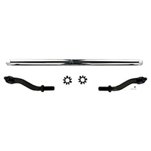 Apex Chassis Heavy Duty JK 2.5 Ton Heavy Duty Tie Rod Assembly in Polished Aluminum. Fits: 07-18 Jeep Wrangler JK JKU Rubicon Sahara Sport