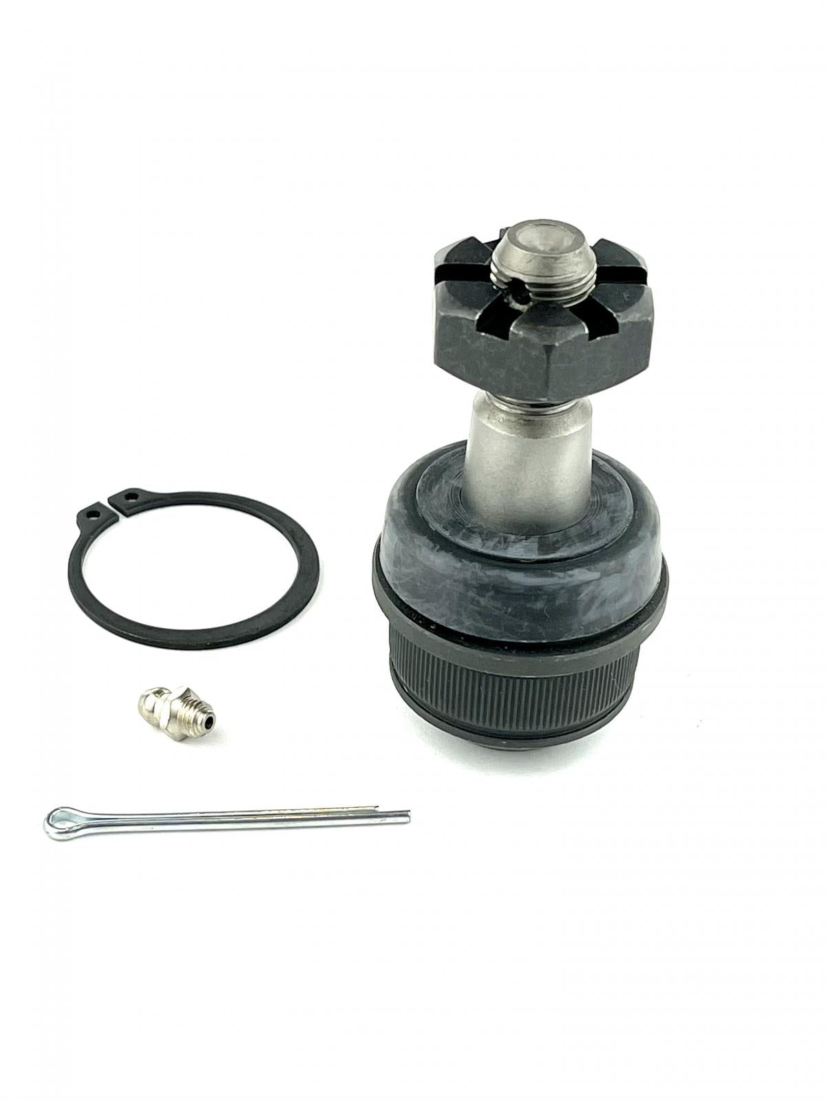 Apex Chassis Heavy Duty Ball Joint Kit Fits: 90-01 Jeep Cherokee 90-92 Comanche 93-98 Grand Cherokee 93 Grand Wagoneer 97-06 Wrangler TJ 60-06 Wrangler YJ Includes: 1 Upper & 1 Lower