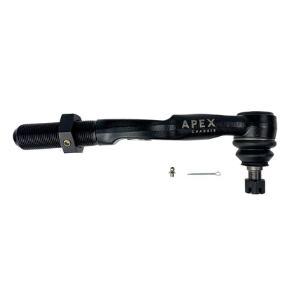 Heavy Duty DOM Steel Drag Link Assembly Fits: 17-25 F250/F350 Super Duty Apex Chassis