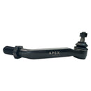 Heavy Duty ProLock Black Aluminum Tie Rod and Drag Link Assembly Fits: 03-13 RAM 2500/3500 Apex Chassis
