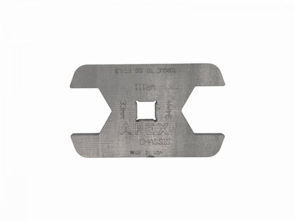 Apex Jam Nut Wrench - Full Set (6) Apex Chassis