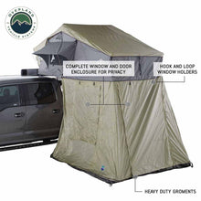 Overland Vehicle Systems HD Nomadic N3E - Annex Room With Floor, Green Body & Green Trim