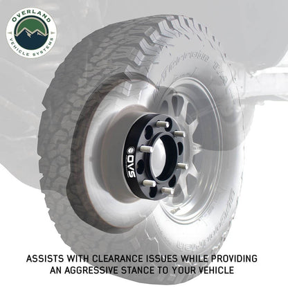 Overland Vehicle Systems 6x5.5 1.25" Wheel Spacer (Pair)