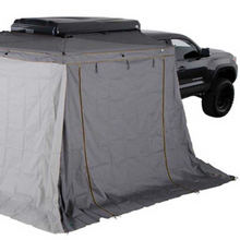 Overland Vehicle Systems HD Nomadic 270 LTE - Awning, Wall 1 & 2, Driver Side, Grey Body, Green Trim & Black Travel Cover