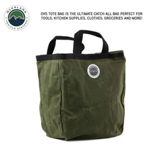 Overland Vehicle Systems Tote Bag #16 Waxed Canvas Bag