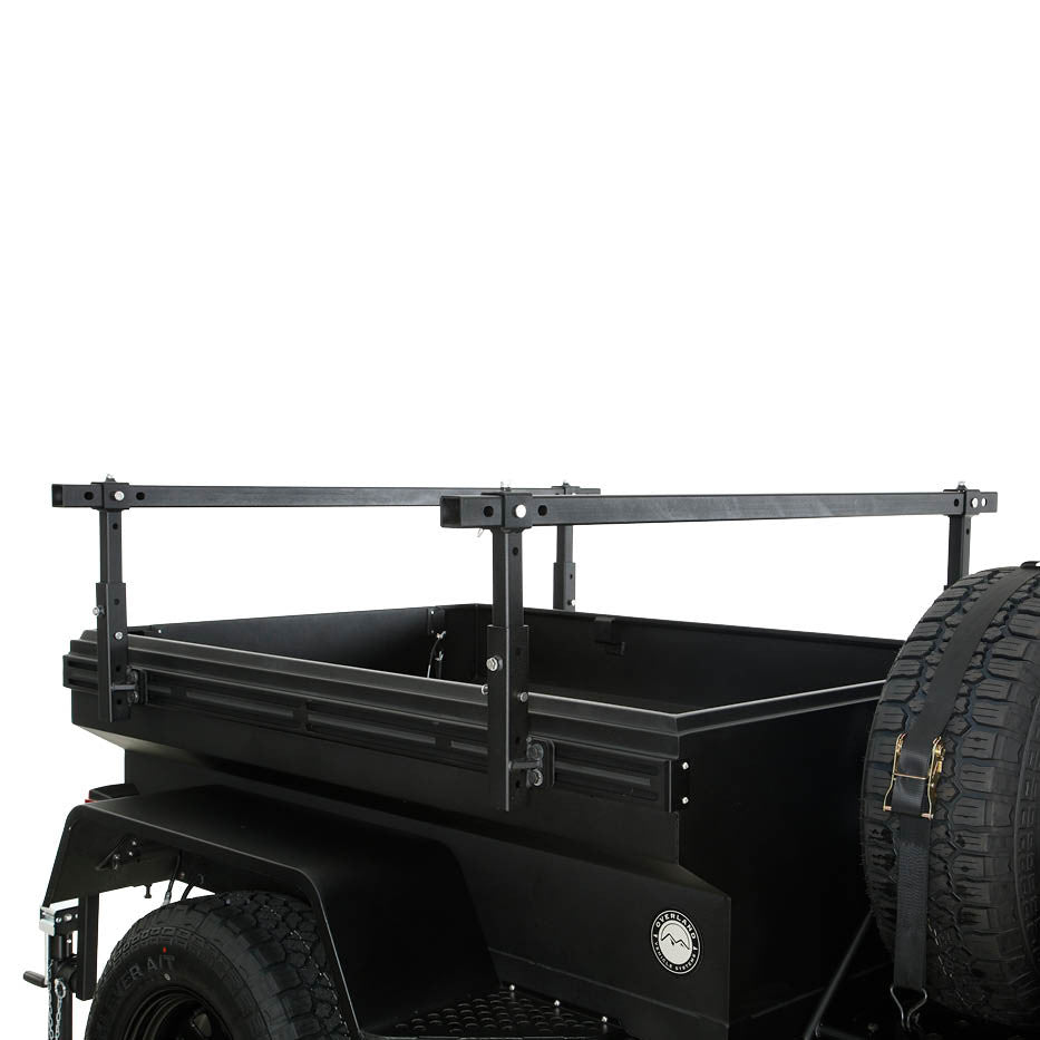 Overland Vehicle Systems Off Road Trailer Tent Upright Posts (Set of 2 with Mounts)