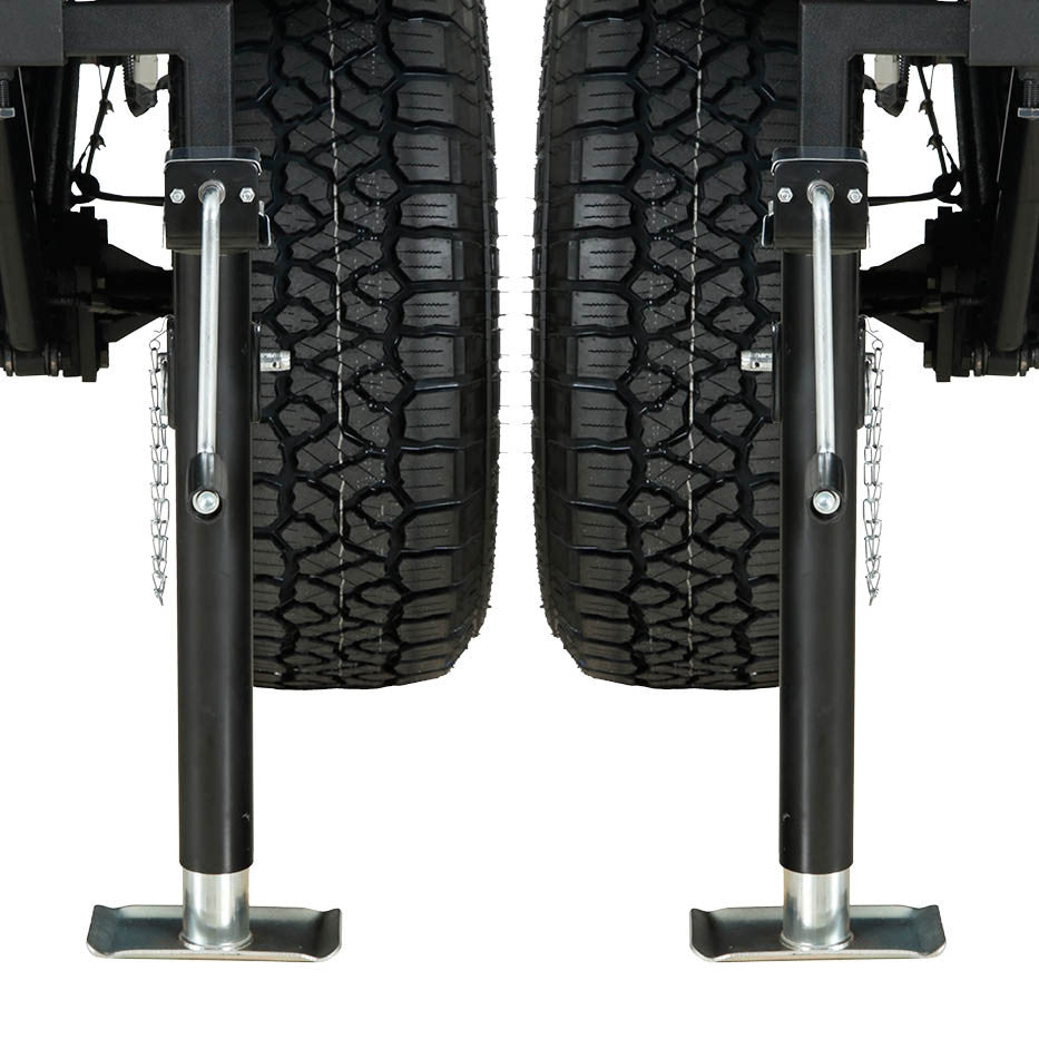 Overland Vehicle Systems Off Road Trailer Rear Support Jacks (Pair)