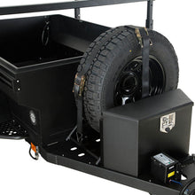 Overland Vehicle Systems Off Road Trailer Spare Tire Carrier with Mounting Hardware