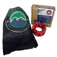 Overland Vehicle Systems Recovery Ring 2.5" 10,000 lb. Red With Storage Bag