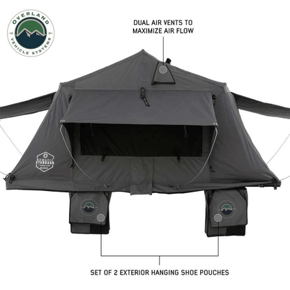 Overland Vehicle Systems HD Nomadic N2E - Roof Rop Tent & Annex Room Combo
