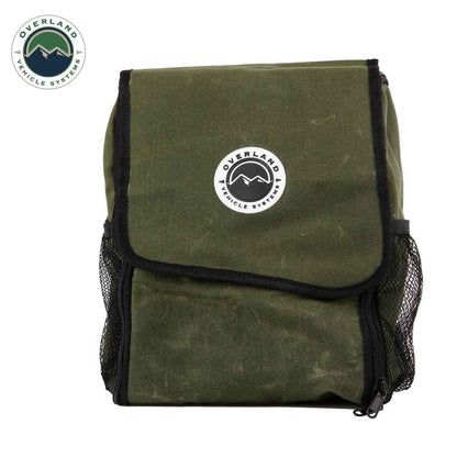 Overland Vehicle Systems Overnight With Handle And Straps - #16 Waxed Canvas