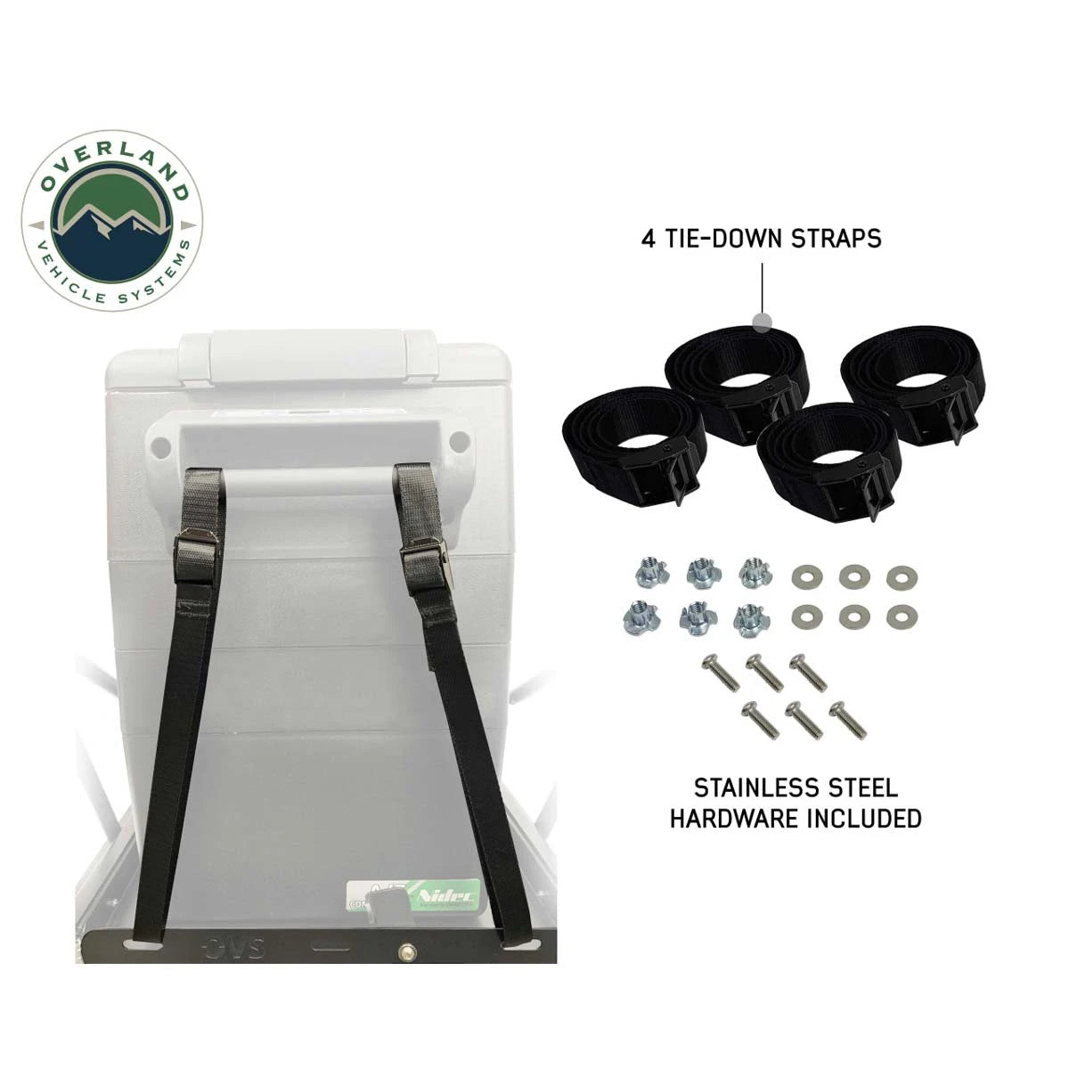 Overland Vehicle Systems Refrigerator Tray With Slide and Tilt - Size  Small