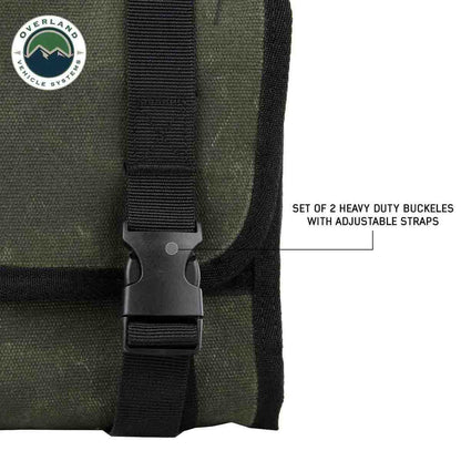 Overland Vehicle Systems Rolled Bag First Aid - #16 Waxed Canvas
