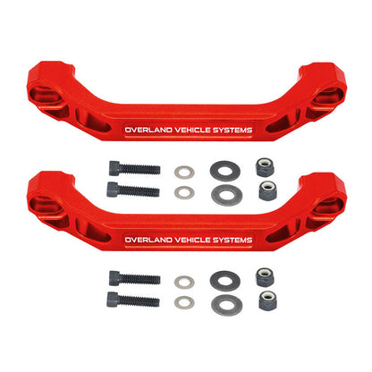 Overland Vehicle Systems RR Side Light Angled Brackets Pair (2)