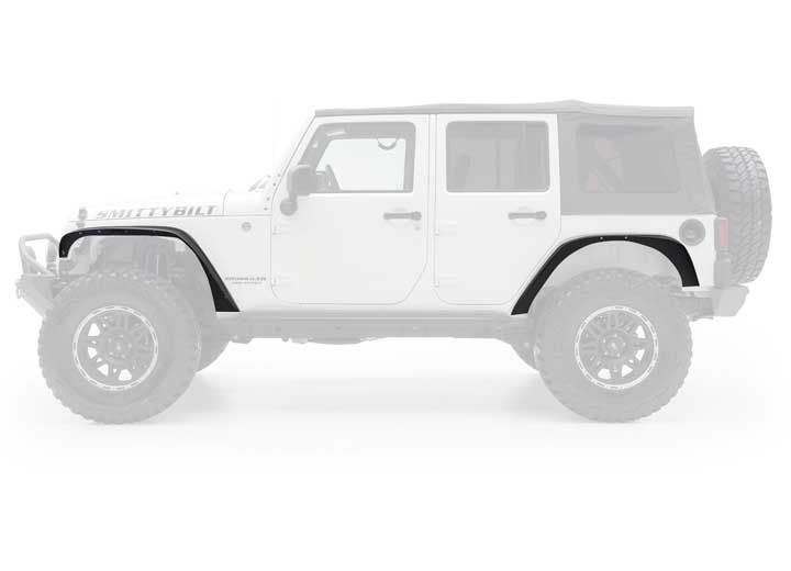 Smittybilt XRC 4" Steel Fender Flare Kit - 76837