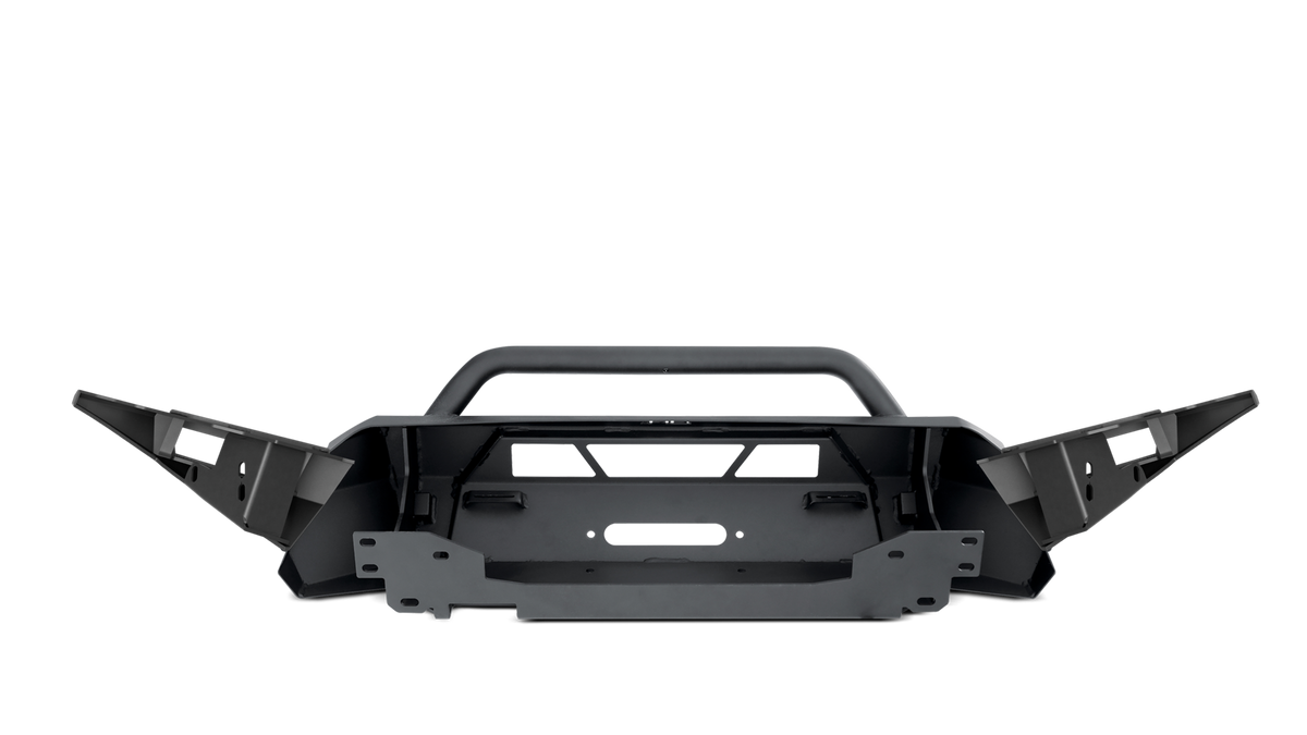 Body Armor 4x4 16-22 Toyota Tacoma HiLine Bumper High Clearance Side Wings (Black)