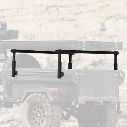 Overland Vehicle Systems Off Road Trailer Tent Upright Posts (Set of 2 with Mounts)