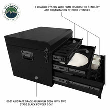 Overland Vehicle Systems Overland Kitchen Kit - 39 Piece Utensil, Aluminum Storage Box With Custom Cut Foam