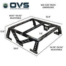 Overland Vehicle Systems Full Size Truck Mid Height Rack