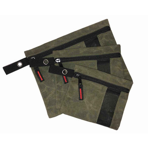 Overland Vehicle Systems Small Bags - 3 Individual  #12 Waxed Canvas