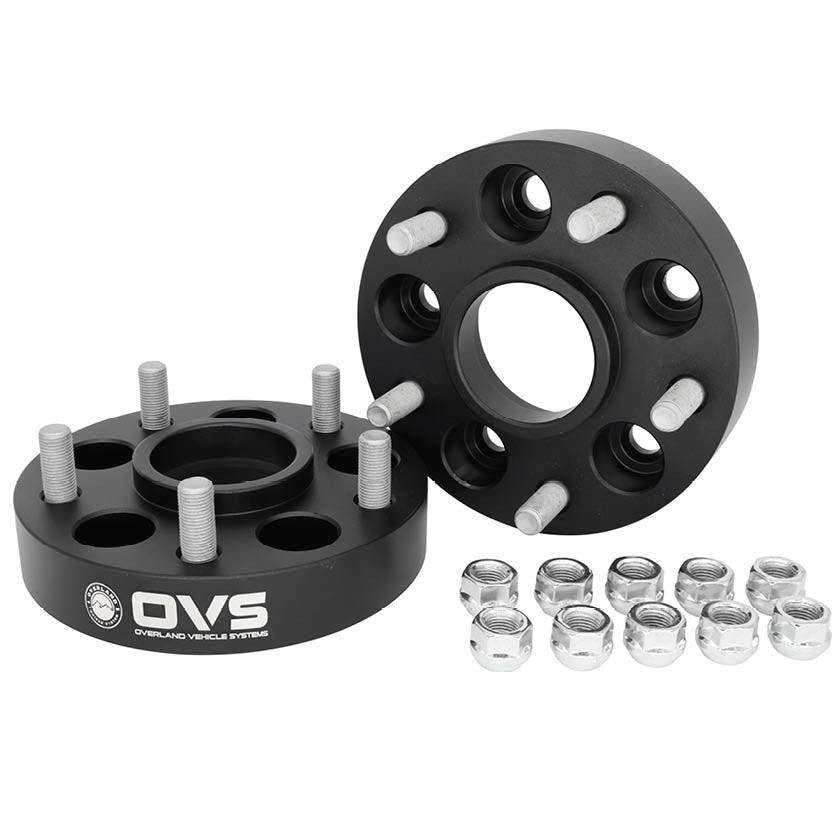 Overland Vehicle Systems 5x4.5 To 5x5 1.25" Wheel Spacer Adaptor (Pair)