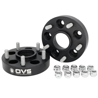 Overland Vehicle Systems 5x4.5 To 5x5 1.25" Wheel Spacer Adaptor (Pair)