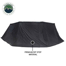 Overland Vehicle Systems HD Nomadic 180 - Awning Wall W/Door & Windows, Universal, Grey Body, Green Trim W/Storage Bag
