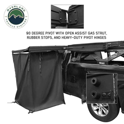 Overland Vehicle Systems XD Nomadic Pivot Shower - Single Person Quick Deploying Shower w/ Pivot Base