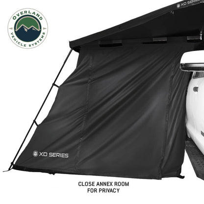 Overland Vehicle Systems XD Nomadic 270/180 Awning Room Enclosure, Black Body, Black Trim (4 Walls & Floor)