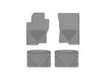 WT Rubber Mats - Rear - Grey