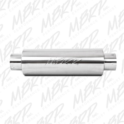 MBRP Universal Quiet Tone Muffler 5in Inlet /Outlet 8in Dia Body 31in Overall
