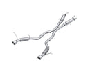MBRP 2012+ Jeep Grand Cherokee SRT 6.4L 3in Dual Rear Exit Aluminized Catback Exhaust - T304 Tips