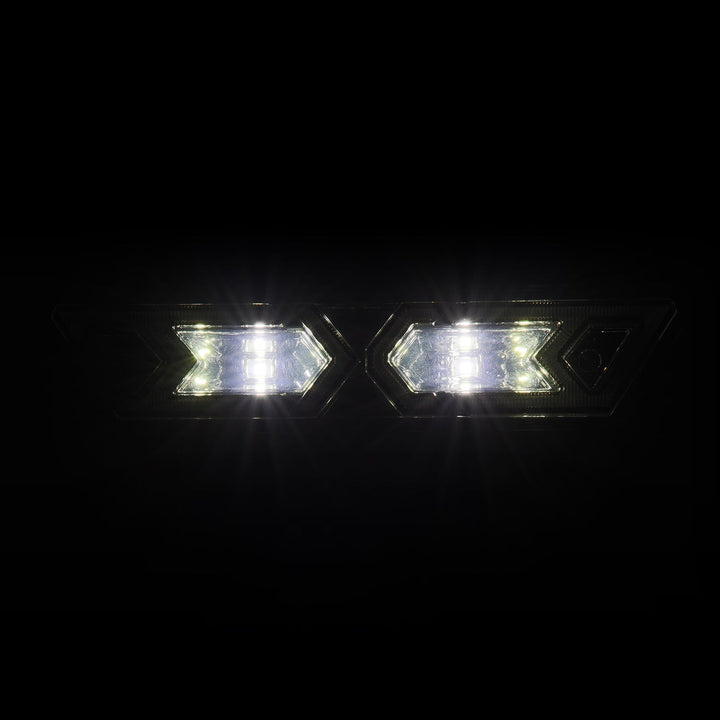AlphaRex Arrow-X  Universal Multi-Functional Off-Road L.E.D Chase Light - Black Smoke