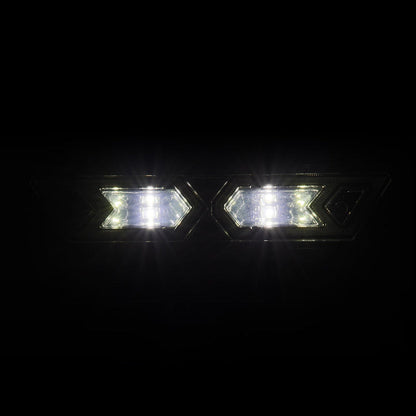 AlphaRex Arrow-X  Universal Multi-Functional Off-Road L.E.D Chase Light - Black Smoke