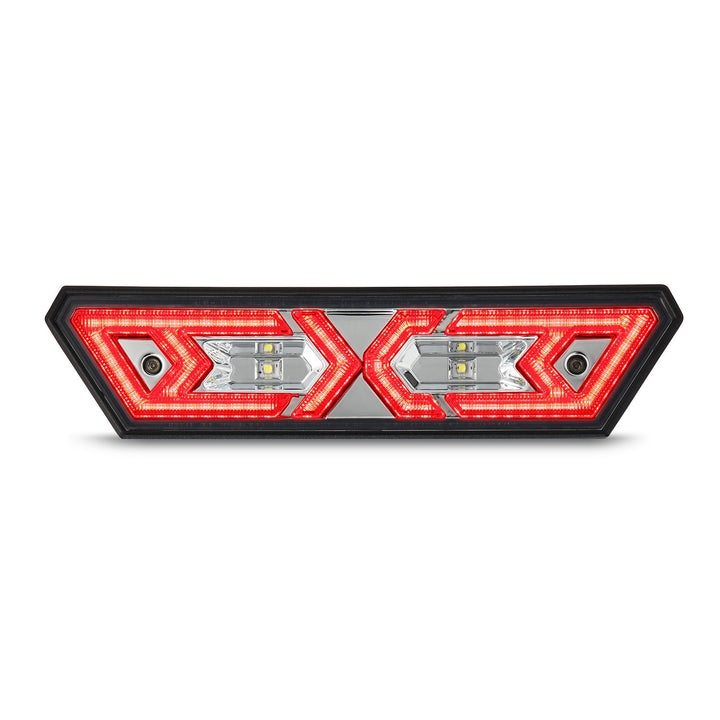 AlphaRex Arrow-X  Universal Multi-Functional Off-Road L.E.D Chase Light - Clear