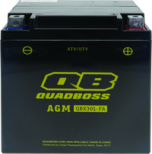 QuadBoss 09-19 Arctic Cat Prowler 1000 Maintenance-Free AGM Battery